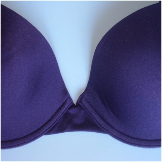 Hunkemoller Bow liquid purple bikini maudymosi liemenėlė